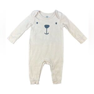 LITTLE NAVY Organic Cotton One Piece - 3-6M